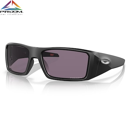 Sunglasses Oakley Heliostat matte black | prizm grey - 1