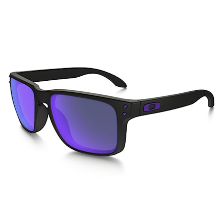 Okulary przeciwsłoneczne Oakley Holbrook Julian Wilson matte black | violet iridium 2016 - 1