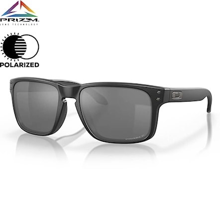 Sunglasses Oakley Holbrook matte black | prizm black polarized 2021 - 1