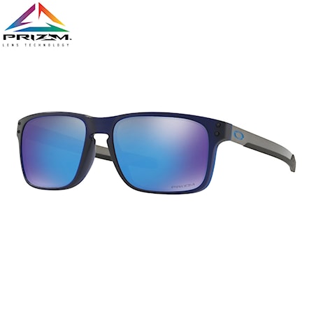 Sunglasses Oakley Holbrook Mix matte translucent blue | prizm sapphire 2017 - 1