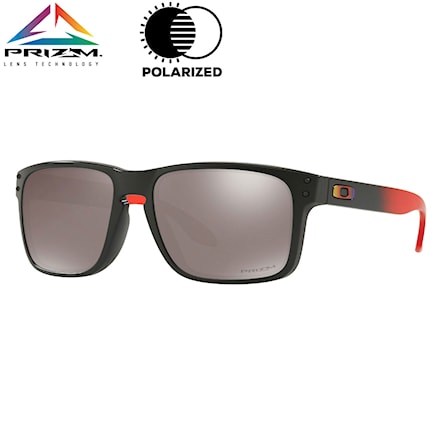 Okulary przeciwsłoneczne Oakley Holbrook ruby fade | prizm black polarized 2017 - 1