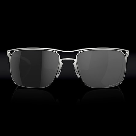 Sunglasses Oakley Holbrook satin chrome | prizm black - 2