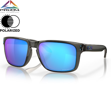 Sunglasses Oakley Holbrook XL grey smoke | prizm sapphire polarized - 1