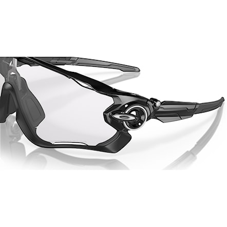 Sunglasses Oakley Jawbreaker polished black | clear/black photo irid - 6