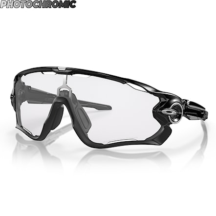 Sluneční brýle Oakley Jawbreaker polished black | clear/black photo irid - 1