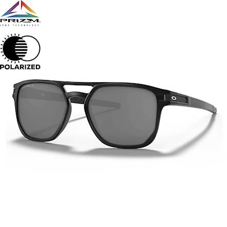 Sunglasses Oakley Latch Beta matte black | prizm black polar - 1