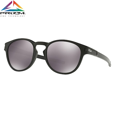 Okulary przeciwsłoneczne Oakley Latch matte black | prizm black - 1