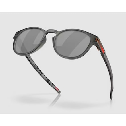 Sunglasses Oakley Latch matte grey smoke | prizm black - 4