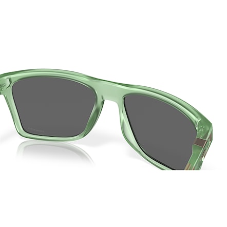 Sunglasses Oakley Leffingwell matte trans jade | prizm black - 5