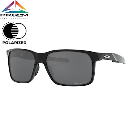 Okulary przeciwsłoneczne Oakley Portal X polished black | prizm black polarized 2020 - 1