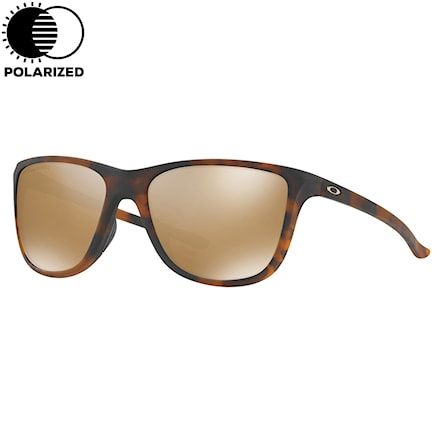 Sunglasses Oakley Reverie matte brown tortoise | tungsten iridium polarized 2017 - 1