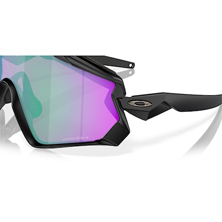 Sunglasses Oakley Wind Jacket 2.0 matte black | prizm road jade - 3