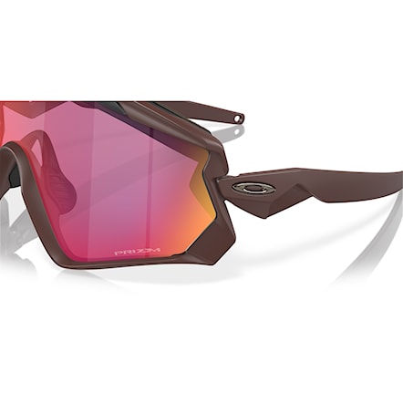 Sunglasses Oakley Wind Jacket 2.0 matte grenache | prizm road - 4