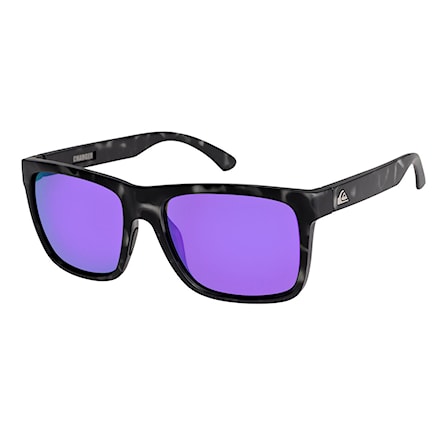 Sunglasses Quiksilver Charger matte tortoise black | ml purple 2019 - 1