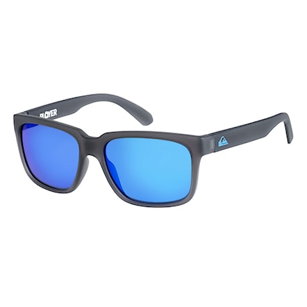 Sunglasses Quiksilver Player matte crystal smoke | multilayer electric blue 2018 - 1