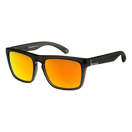 Sunglasses Quiksilver The Ferris matte transparent grey | multilayer orange 2018 - 1