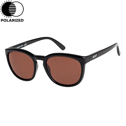Okulary przeciwsłoneczne Roxy Kaili Polarized shiny black | polarized purple 2019 - 1