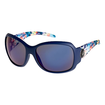 Sunglasses Roxy Minx 2 navy flower grey blue flash Snowboard Zezula