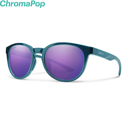 Sunglasses Smith Eastbank crystal mediterranean | chromapop violet mirror 2019 - 1