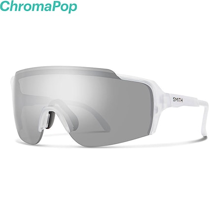 Sunglasses Smith Flywheel matte crystal | chromapop platinum mirror 2019 - 1