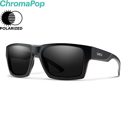 Sunglasses Smith Outlier XL 2 matte black | chromapop polarized black 2019 - 1