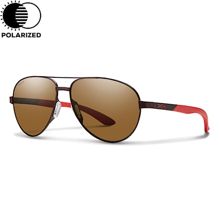 Sunglasses Smith Salute matte brown | polarized brown 2018 - 1