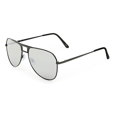 Sunglasses Vans Hayko Shades matte black/silver mirror - 1