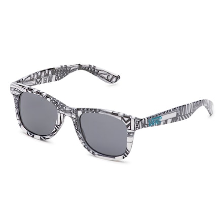 Sunglasses Vans Janelle Hipster white geo - 1