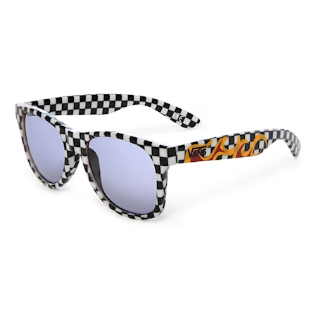 Selskabelig Kamp vandrerhjemmet Sunglasses Vans Spicoli 4 Shades black/white check/flame | Snowboard Zezula