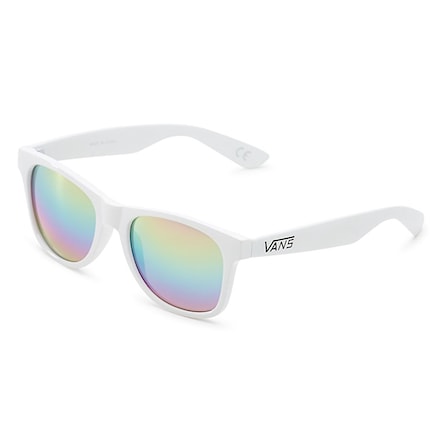 Sunglasses Vans Spicoli 4 Shades white/rainbow mirror 2017 - 1