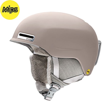 Snowboard Helmet Smith Allure Mips matte tusk 2020 - 1