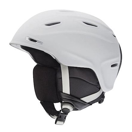 Snowboard Helmet Smith Aspect matte white 2021 - 1