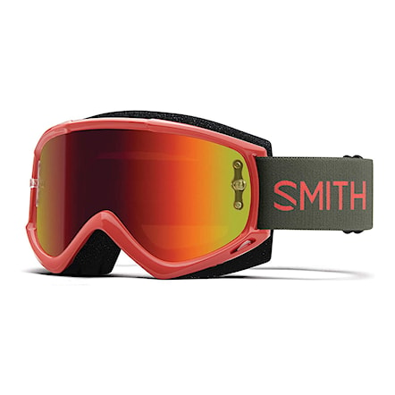 Bike Sunglasses and Goggles Smith Fuel V.1 Max M sage red rock | red 2021 - 1