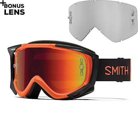 Bike Sunglasses and Goggles Smith Fuel V.2 Sw-X M cinder haze | red 2022 - 1