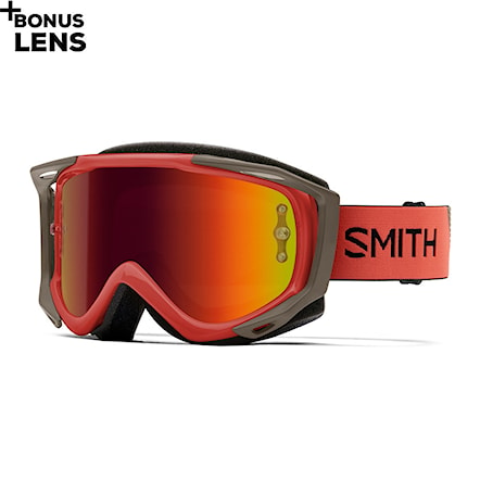 Bike Sunglasses and Goggles Smith Fuel V.2 Sw-X M red rock | red sp af 2021 - 1