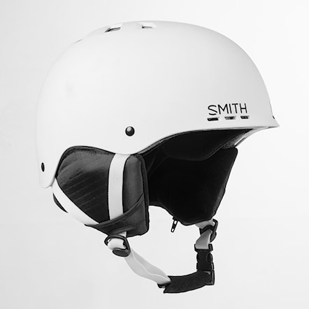 Prilba na snowboard Smith Holt 2 matte white 2022 - 1