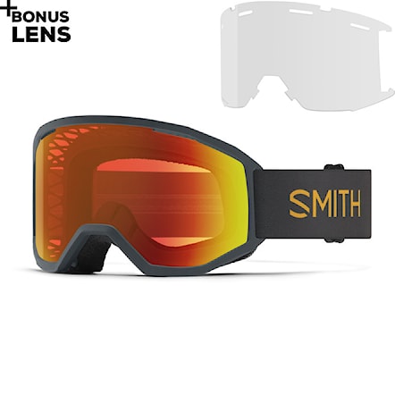 Bike Sunglasses and Goggles Smith Loam MTB slate | red mirror antifog+clear 2023 - 1