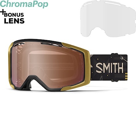 Bike Sunglasses and Goggles Smith Rhythm MTB ac iago garay | chromapop contrast rose fl+clear 2023 - 1