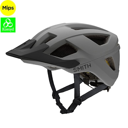 Kask rowerowy Smith Session Mips matte cloudgrey 2024 - 1