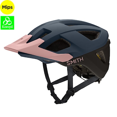 Kask rowerowy Smith Session Mips matte french navy black rock sal 2022 - 1