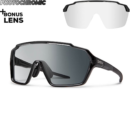 Bike Sunglasses and Goggles Smith Shift Mag black | photochromatic clear to grey 2021 - 1