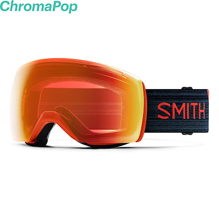 Snowboardové okuliare Smith Skyline XL red rock | chromapop ed red mirror 2020 - 1