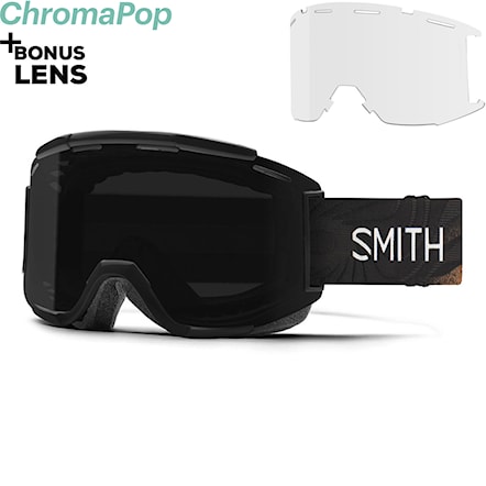 Bike Sunglasses and Goggles Smith Squad MTB artist series/stripe cult | chromapop sun black+clear 2023 - 1