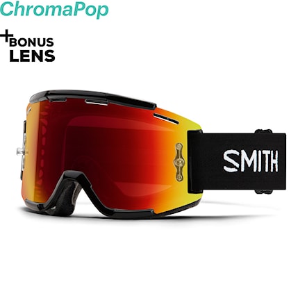 Bike okuliare Smith Squad MTB black | chromapop ed red mirror 2024 - 1