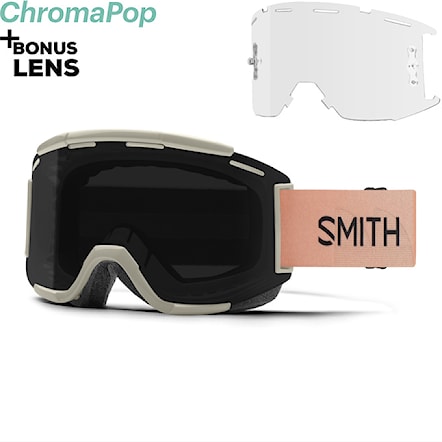 Bike Sunglasses and Goggles Smith Squad MTB bone gradient | chromapop sun black+clear 2023 - 1