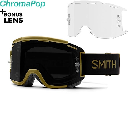 Bike Sunglasses and Goggles Smith Squad MTB mystic green | chromapop sun black 2021 - 1