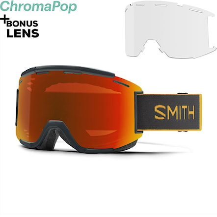 Bike Sunglasses and Goggles Smith Squad MTB slate/fool's gold | chromapop ed red mirror+clear 2023 - 1