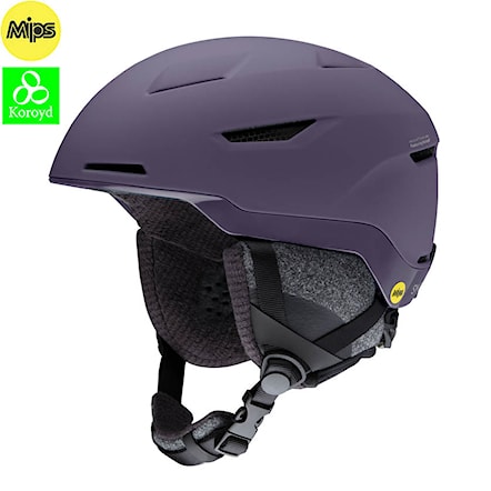 Snowboard Helmet Smith Vida Mips matte violet 2021 - 1