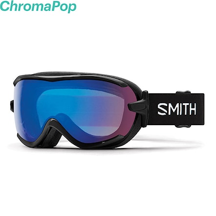 Gogle snowboardowe Smith Virtue black | chromapop storm rose flash 2020 - 1