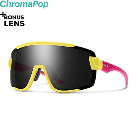Bike Sunglasses and Goggles Smith Wildcat matte citron | chromapop black 2020 - 1